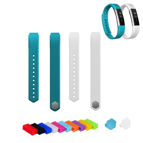 Replacement Bands for Fitbit Alta,Merlion Replacement Wristband with Silicone Secure Fastener Ring for Fitbit Alta(Replacment Band Only,No Tracker)