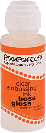 STAMPENDOUS Stamp-N Stuff Boss Gloss Embossing Ink 2 Ounces-