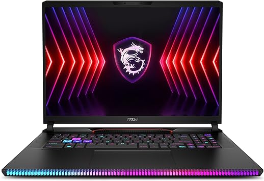 MSI Raider GE78HX 17” 240Hz QHD  Gaming Laptop: Intel Core i9-14900HX, NVIDIA Geforce RTX 4080, 64GB DDR5, 2TB NVMe SSD, Thunderbolt 4, Cooler Boost 5, Win 11 Home: Black 14VHG-601US