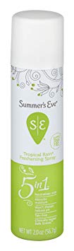Summer's Eve Femininetropical Rain Deodorant Spray, 2-Ounce