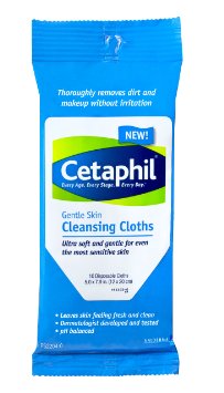 Cetaphil Gentle Cleansing Cloth 10 Count