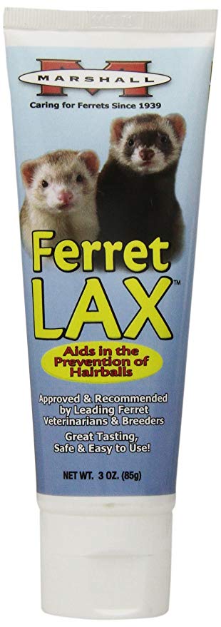 Marshall Ferret Lax Hairball and Obstruction Remedy for Ferrets, 3-Ounce