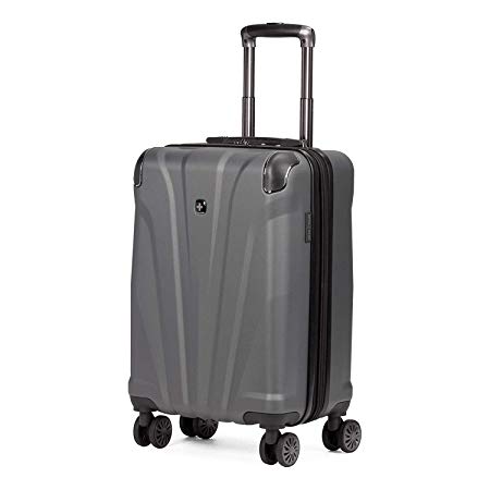 SWISSGEAR 7330 Hardside Spinner Luggage (19", Dark Gray)