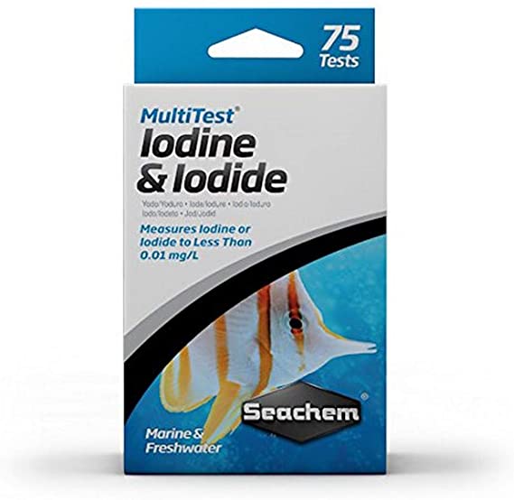 Seachem MultiTest Iodine and Iodide Test Kit