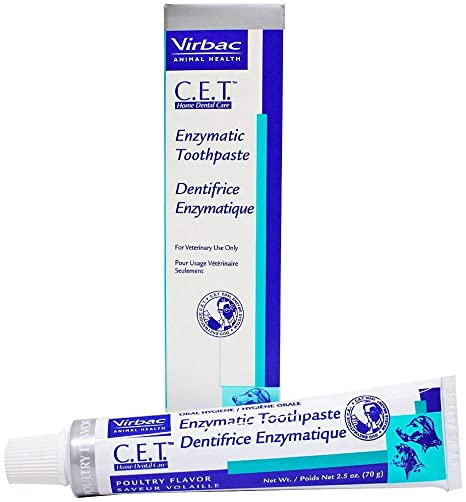 Virbac C.E.T. Enzymatic eAHfLt Toothpaste, Poultry Flavor (Pack of 2)