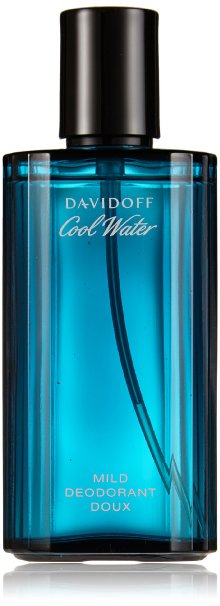 Cool Water By Davidoff For Men. Mild Deodorant Spray 2.5 Ounce, 1 Count