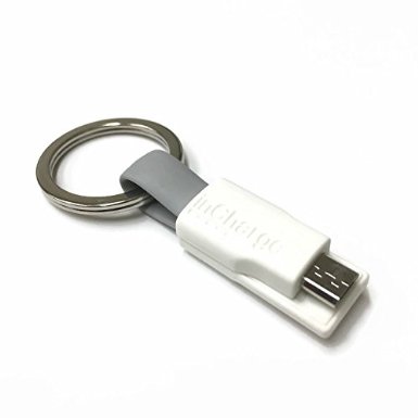 The inCharge Ultra Portable Charging Cable USB to Micro USB 10mm Thin Version Gray