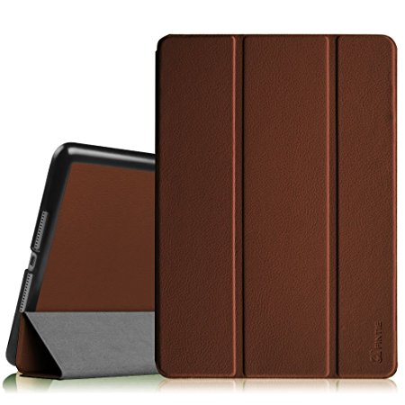 Fintie iPad Air 2 Case - [SlimShell] Ultra Lightweight Stand Smart Protective Cover with Auto Sleep / Wake Feature for Apple iPad Air 2, Brown