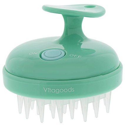 Scalp Massaging Shampoo Brush - Green