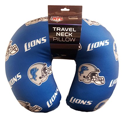 NFL Detroit Lions Beaded Spandex Neck Pillow