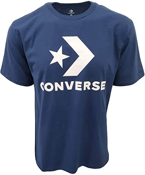 Converse Men's Arrow and Star Logo Crewneck T-Shirt