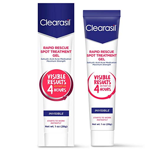 Clearasil Ultra Rapid Action Treatment Gel 1 oz (Pack of 3)