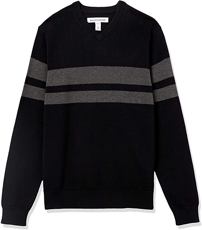 Amazon Essentials Men's V-Neck Sweater