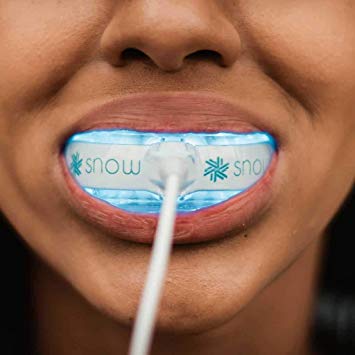 Snow Teeth Whitening Kit, All-in-One At-Home Easy to Use System for Whiter Teeth, Proprietary, Natural Formula, 5-Year Warranty, Results Guaranteed, No Sensitivity