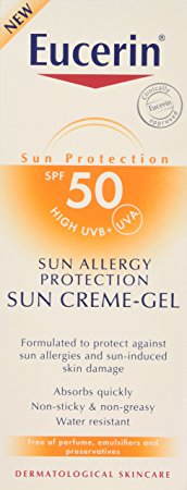 Beiersdorf Eucerin Sun Cream Gel and Allergy Protection
