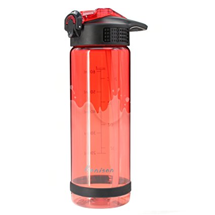 BONISON 14 OZ Kids Water Bottle With Flip Top Lid Leak Proof Bpa Free Drinking Water Bottle For School Running Outdoor Cycling And Camping Perfect Size For Kids