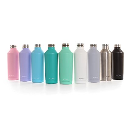 BINO 'Flask' Double Wall Vacuum Insulated 17 oz Stainless Steel Water Bottle