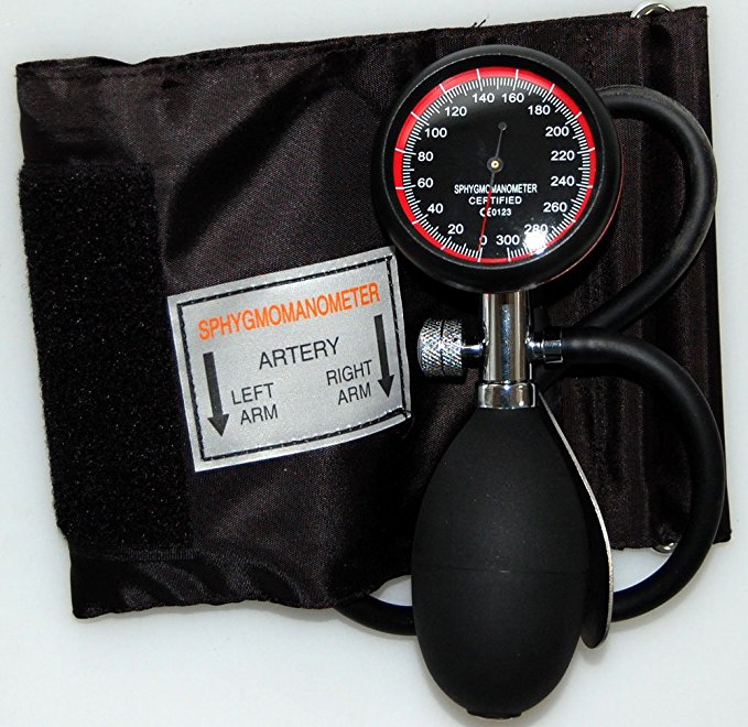 Valuemed Aneroid Palm Sphygmomanometer Clinical Sphyg Adult Cuff Pro CE & FDA Approved