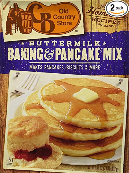 Cracker Barrel Buttermilk Baking & Pancake Mix - 32 Oz (2-Packs)