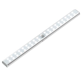 36 LED Motion Sensing Closet Lights, OxyLED Cabinet Light, 2-in-1 Stick-on Anywhere Wireless Sensor Wardrobe Light Bar, Super Bright Closet Light with Magnetic Strip (Auto On / Off,USB Rechargeable)