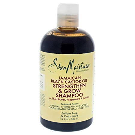 Shea Moisture Jamaican Black Castor Oil Strengthen Grow Shampoo, 13 oz