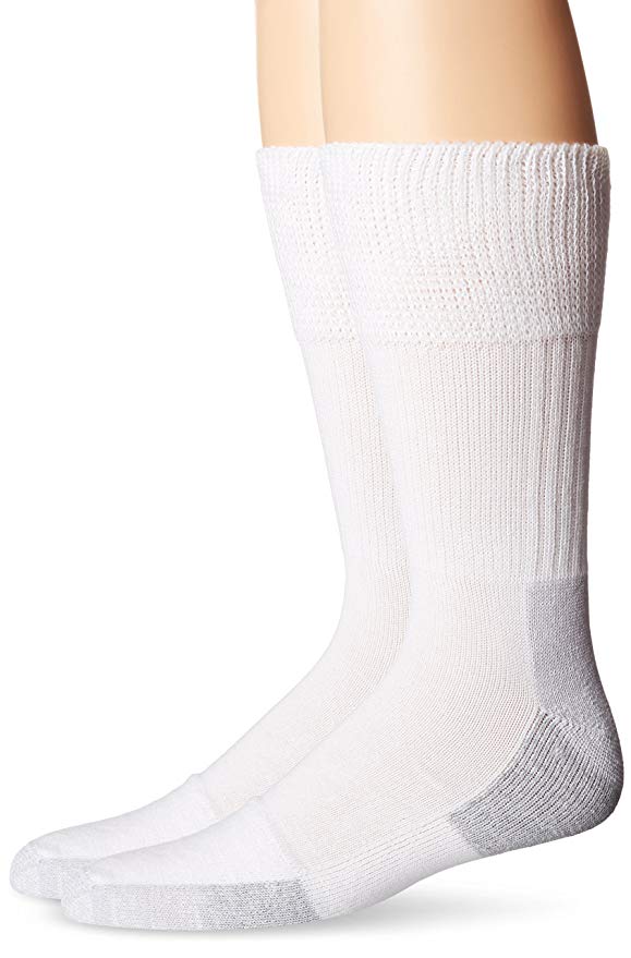 Dr. Scholl's Men's Advanced Relief Diabetic Crew 2 Pack Socks