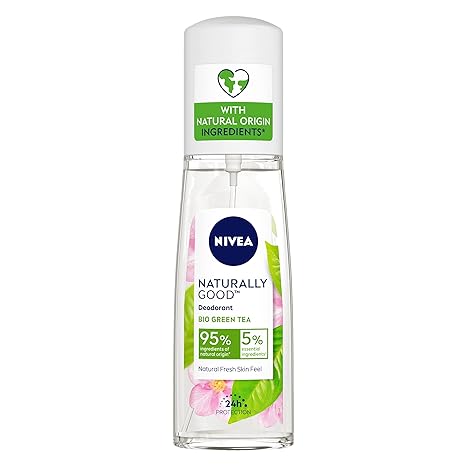 Nivea Naturally Good Deodorant, Bio Green Tea For Women, 75ml