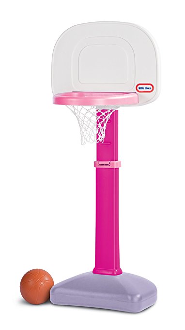 Little Tikes TotSports Easy Score Basketball Set, Pink