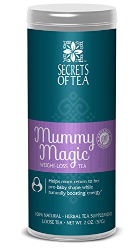 Secrets Of Tea Mummy Magic Weight Loss Tea, Purple, One size