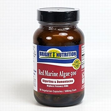 Red Marine Algae 500 - Gigartina & Dumontacea - 90 VCaps/500mg