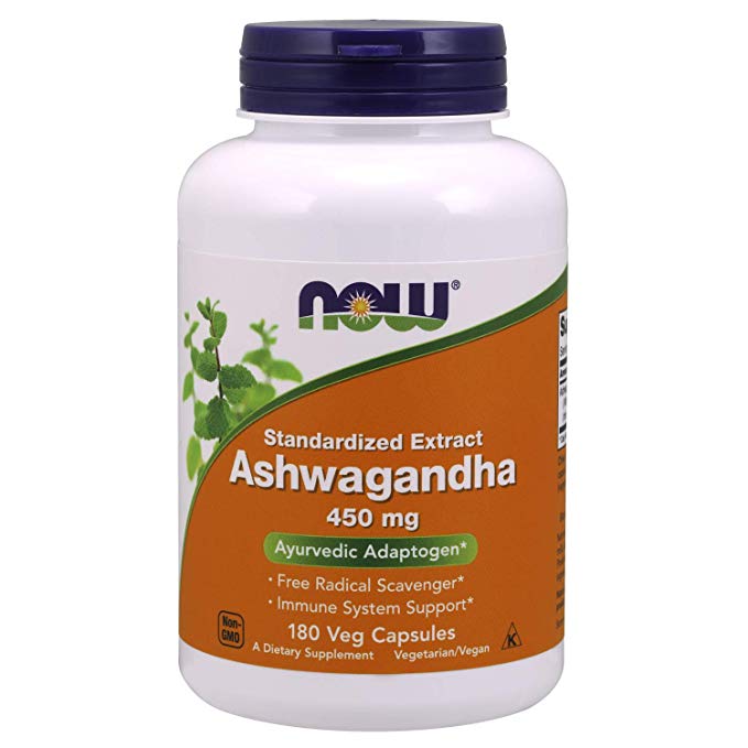 Now Foods Ashwagandha Extract, 450mg - 180 Vcaps