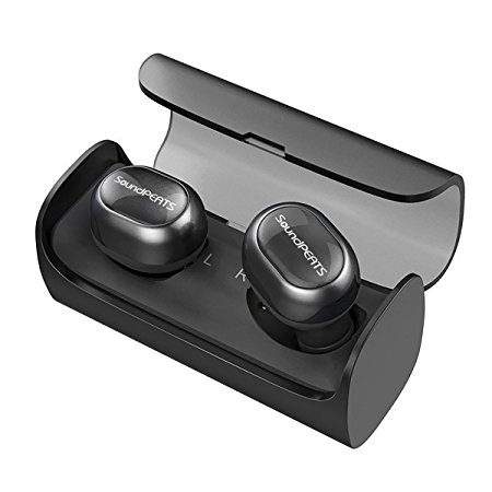 SoundPEATS Portable Bluetooth Wireless Headphones Advanced Bluetooth 4.2 and Unique Charging Case