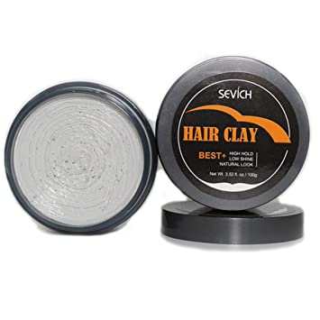 Hair Clay for Men - Sevich's Matte Textured Styling Paste Long-Time Strong Hold, for Unisex 3.52 Oz