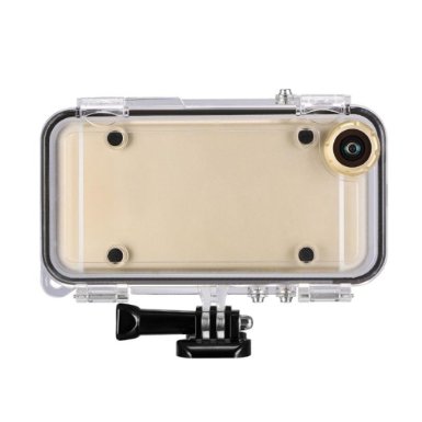 LSoug waterproof case for iPhone6 6s 4.7inch with 170°wide angle lens like action camera compatible with GoPro accessories