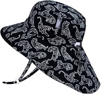 JAN & JUL Kids' Adjustable Cotton Adventure Sun Hat 50  UPF