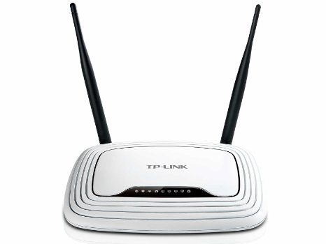 TP-LINK TL-WR841ND Wireless N300 Home Router, 300Mpbs, IP QoS, WPS Button, 2 Detachable Antennas