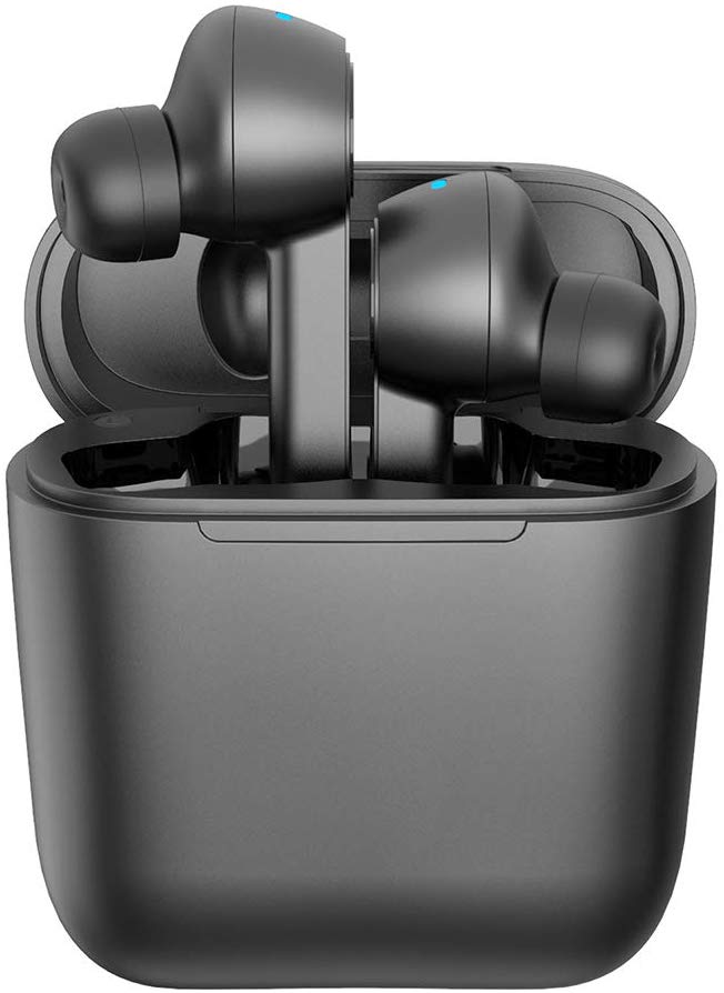 Bluetooth 5.0 Wireless Earbuds, TWS Wireless Earbud Headphones in-Ear Earphones with Charging Case,3D Stereo Sound Deep Bass 7H Non-Stop Playtime
