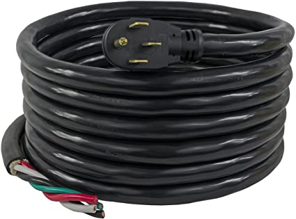 Conntek 14301 50-Amp Right Angle Power Supply Cord