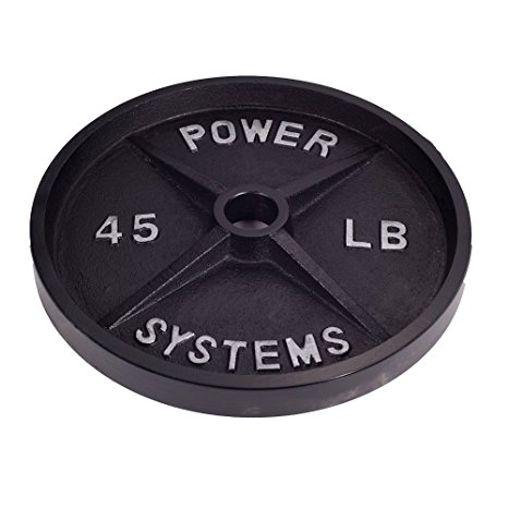 Power Systems Pro Olympic Plate Black