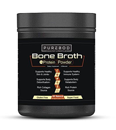 Beef Bone Broth Mix Superfood For Paleo & Keto Weight Loss | Certified Natural