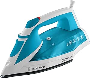 Russell Hobbs 23040 Supremesteam Traditionnel Fer à Repasser 2400 W - Blanc/Bleu