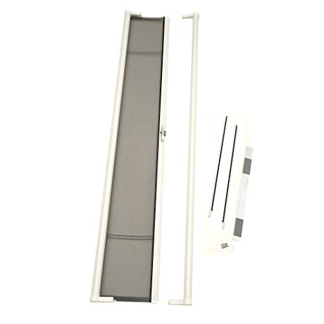 ODL Brisa Premium Retractable Screen for 96 in. Inswing/Outswing Hinged Doors - White