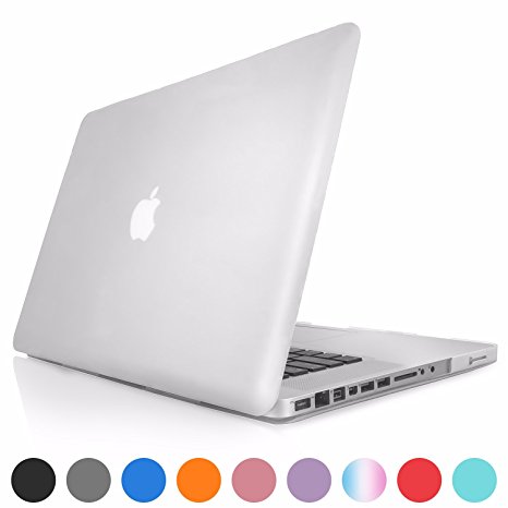 Mobility Durable Case Cover For MacBook - Soft-Touch Plastic Shell Fits MacBook Pro 15.4" with Retina Display - Model A1398 - Clear