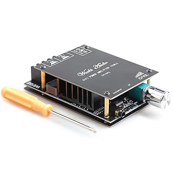 ZK-XPS 150W 150W Bluetooth Power Amplifier Board with TDA7498E Chip 2.0 Channel, DC12-32V Audio Power Amplifier Module for DIY Bluetooth Speaker