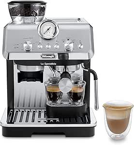 De'Longhi La Specialista Arte EC9155.MB Coffee Machine, Silver, Black, 1 L