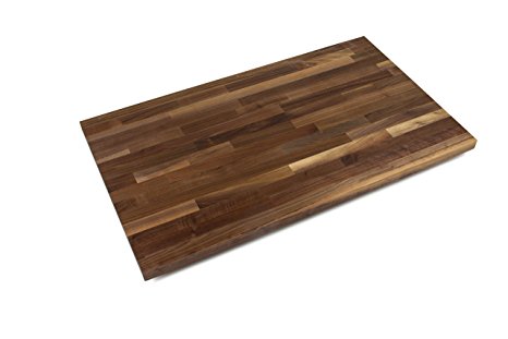 John Boos WALKCT-BL2425-O Blended Walnut Counter Top with Oil Finish, 1.5" Thickness, 24" x 25"