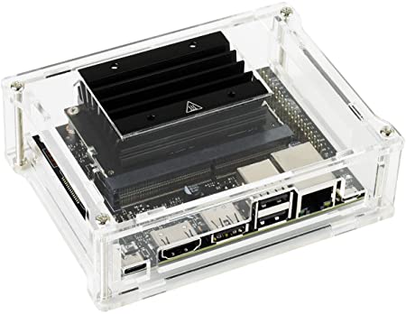 Acrylic Clear Case Enclosure Specialized for Jetson Nano 2GB Developer Kit（Case only