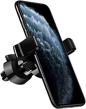 Cell Phone Holder for Car, 360 Rotation Universal Air Vent Car Phone Mount for iPhone 11/iphone11pro max/X/8 Plus/SE, Samsung Galaxy S7/S8 edge/S9/S10 and Universal Smartphones GPS and More