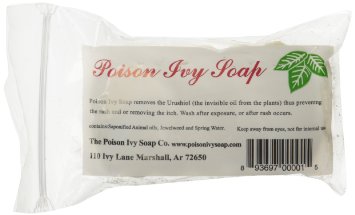 Poison Ivy Soap - Removes the Urushiol (The Invisible Oil from Plants)