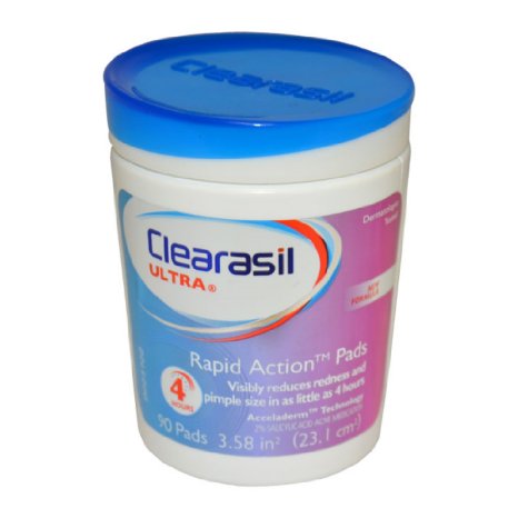 Clearasil Ultra Pore Cleansing Pads, 90 Count